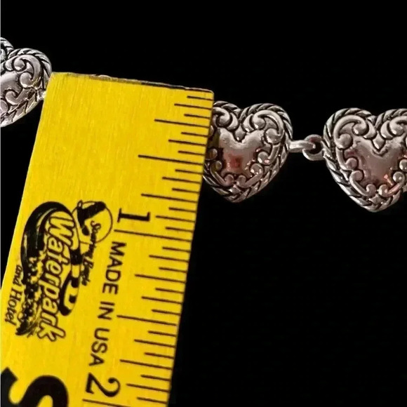 Silver Heart Sweetheart Accent Bracelet - Picture 7 of 7